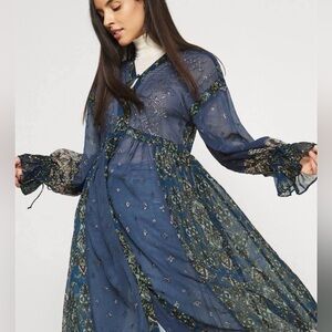 Free People Samira Maxi Top – Midnight Combo